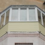 Балкон нестандартной формы в Нижнем Новгороде